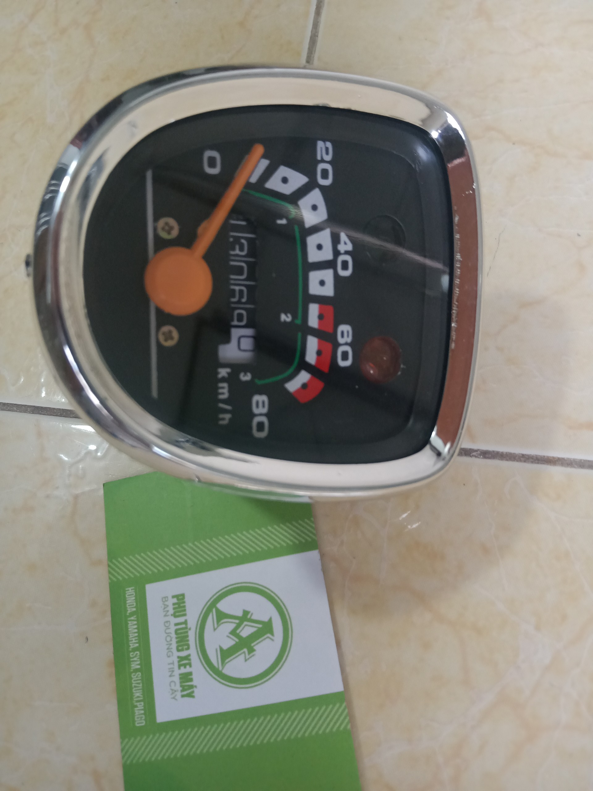 ĐỒNG HỒ TỐC ĐỘ XE MÁY CUB 81 - 50cc (KHÔNG CHẠY)
