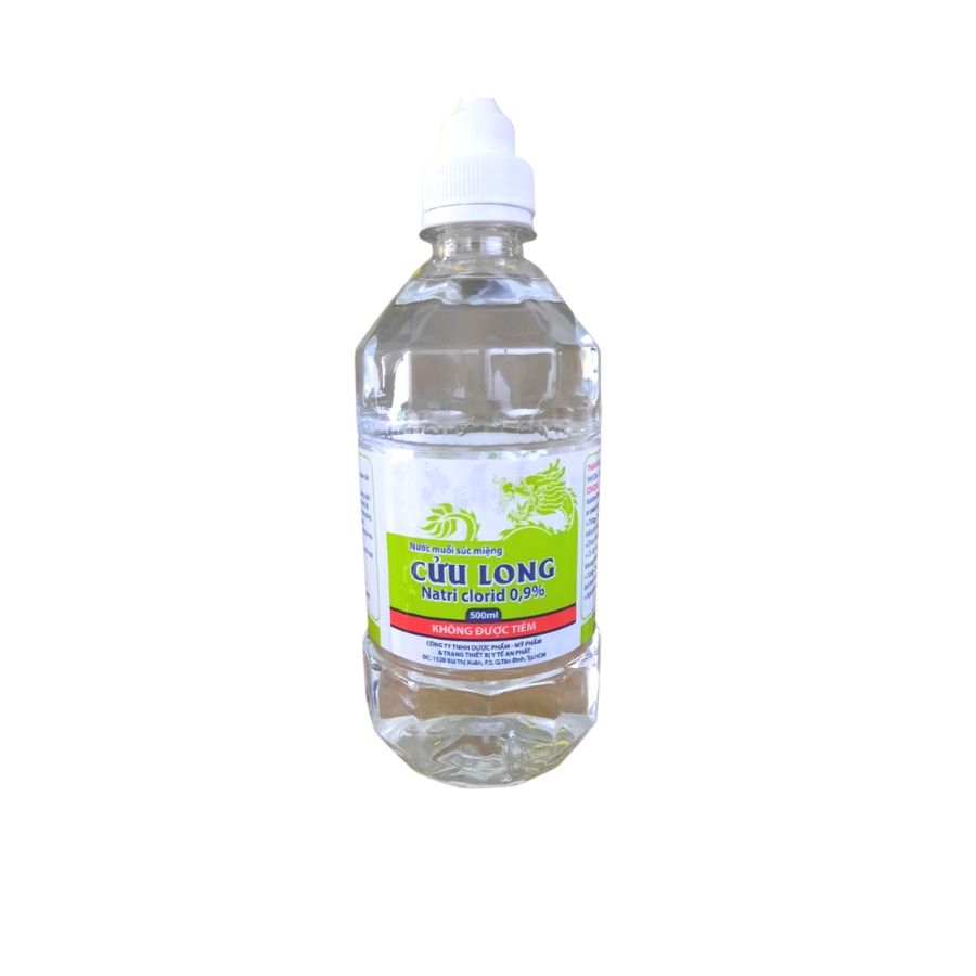 NƯỚC MUỐI SINH LÝ CỬU LONG 500ML