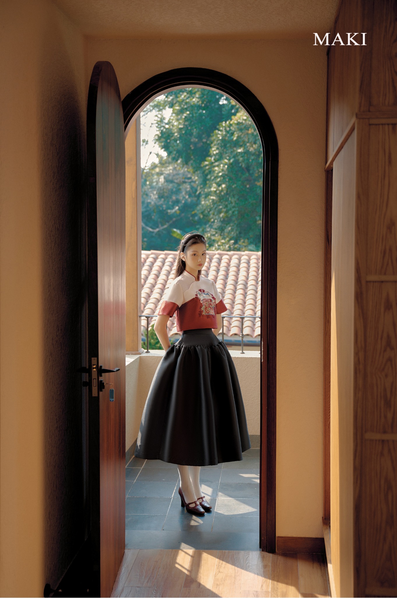 MAKI - Ruby Skirt - Chân váy đen
