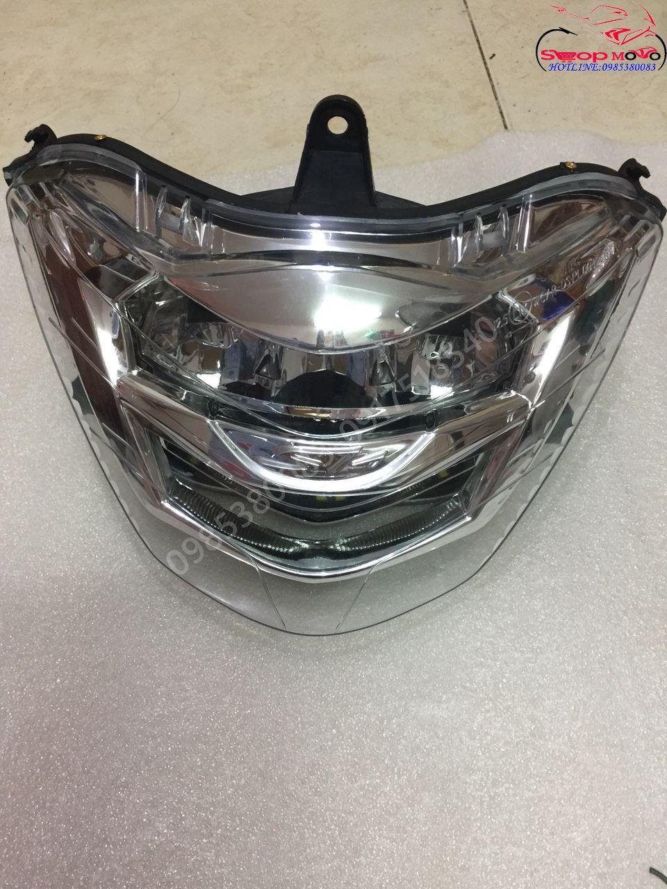 Đèn Pha led cho SH Ý 2010 (hoặc cho 2012-2016 lên đầu sh ý).