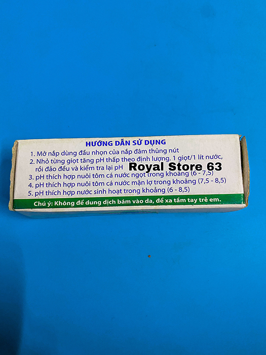 Dung dịch tăng PH cho bể cá Thủy Phước
