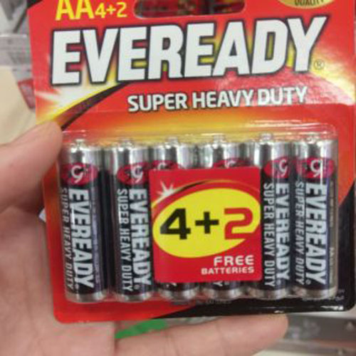 PIN AA EVEREADY SHD AA - 1215 BP4+2