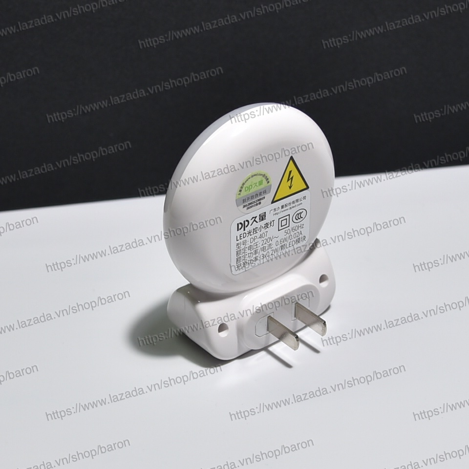 Đèn Led Đèn Ngủ Cảm Ứng DP 407 Sáng Trắng