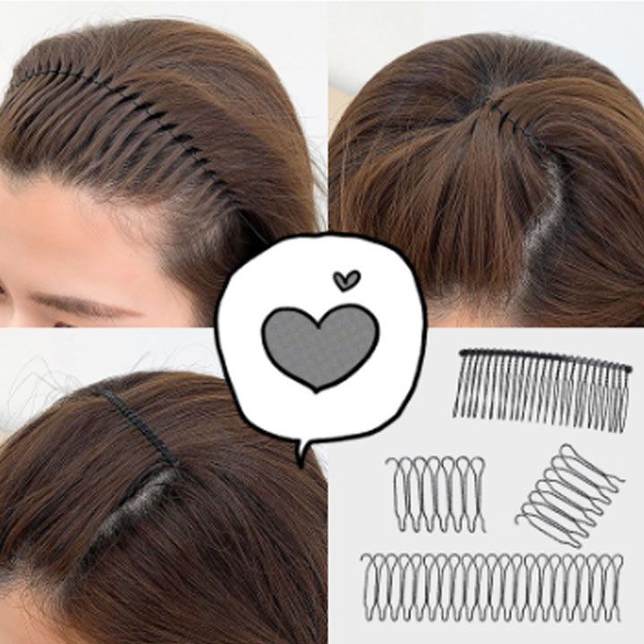 Kẹp giữ cố định tóc gọn gàng liền mạch , kẹp tóc, xược tóc cố định tóc con, tóc sau gáy cực hiệu quả , kẹp tóc không đường may vô hình lưng cố định tóc gãy đơn giản cho nữ