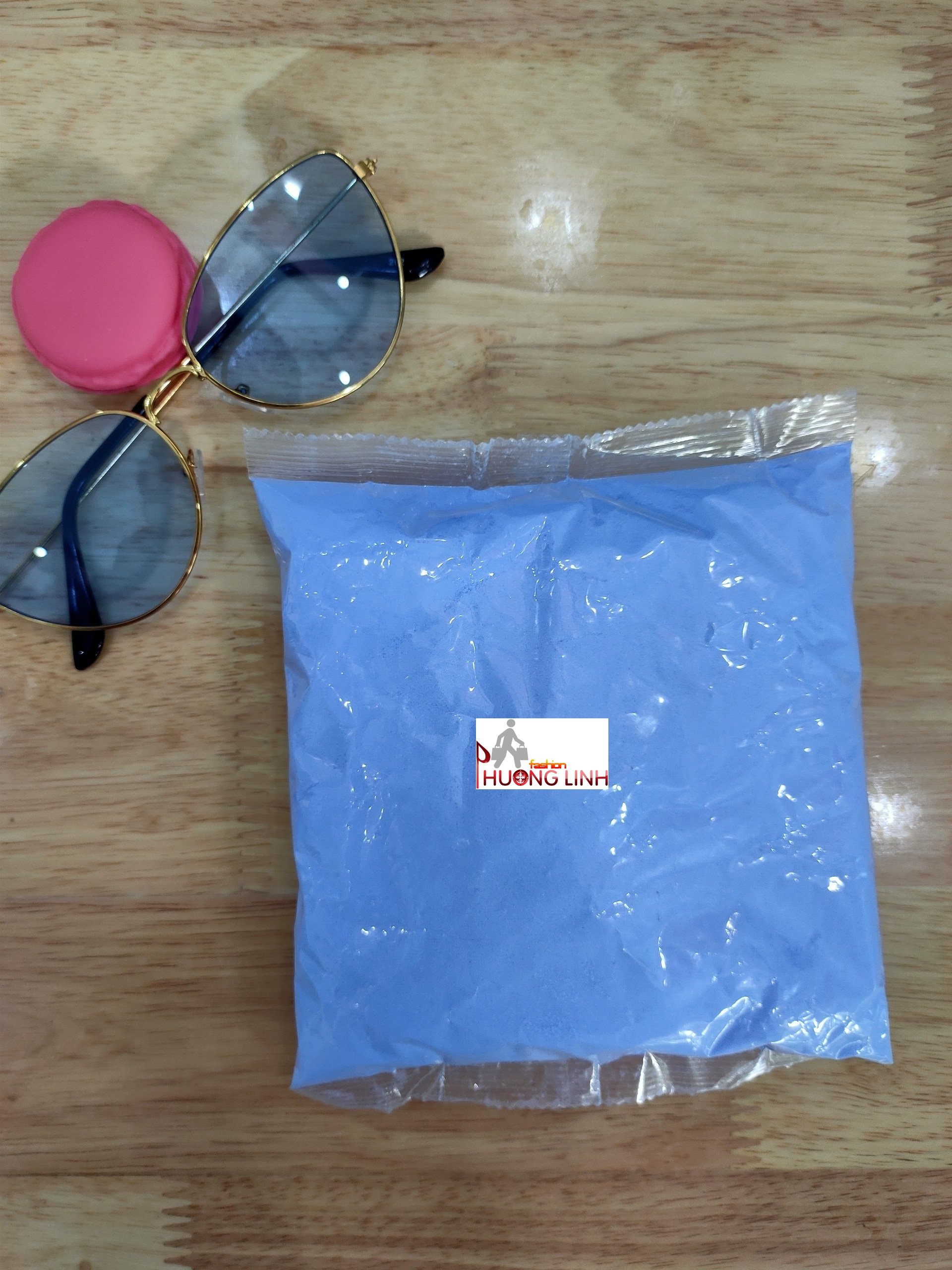500 gram bột tẩy tóc xanh đậm