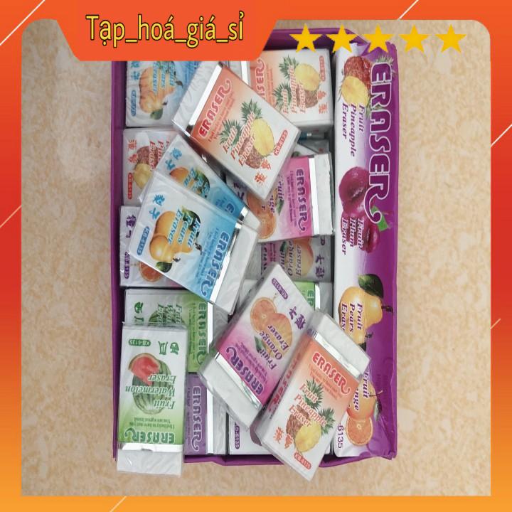 [10 chiếc ] tẩy chì hoa quả