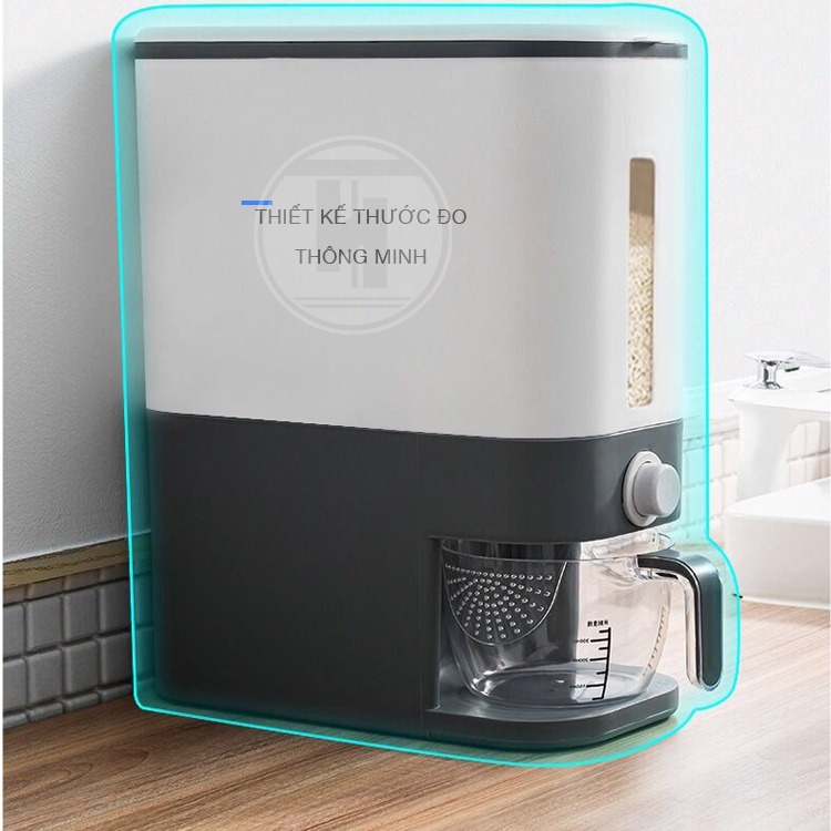 THÙNG ĐỰNG GẠO GIA ĐÌNH 5 KG