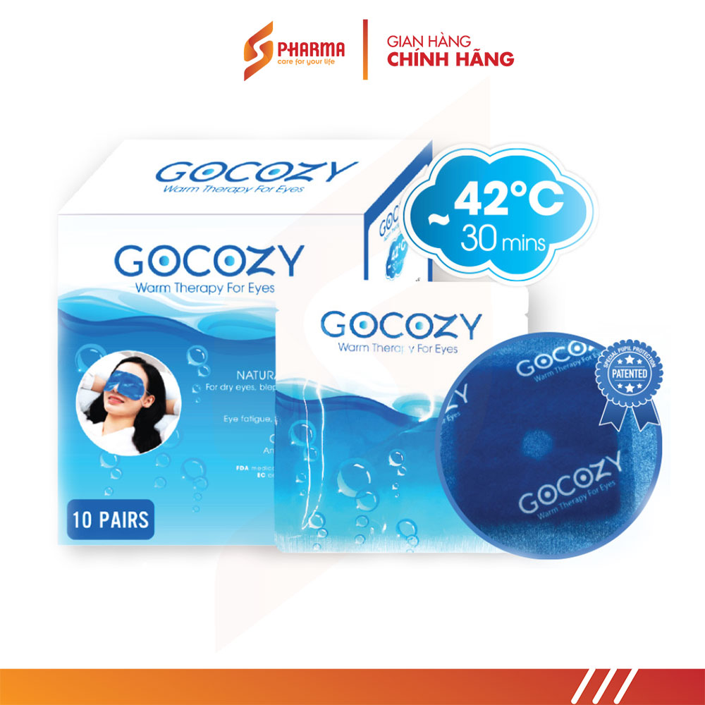 Miếng che mắt chườm ấm GOCOZY - Không dùng điện [Chính hãng]