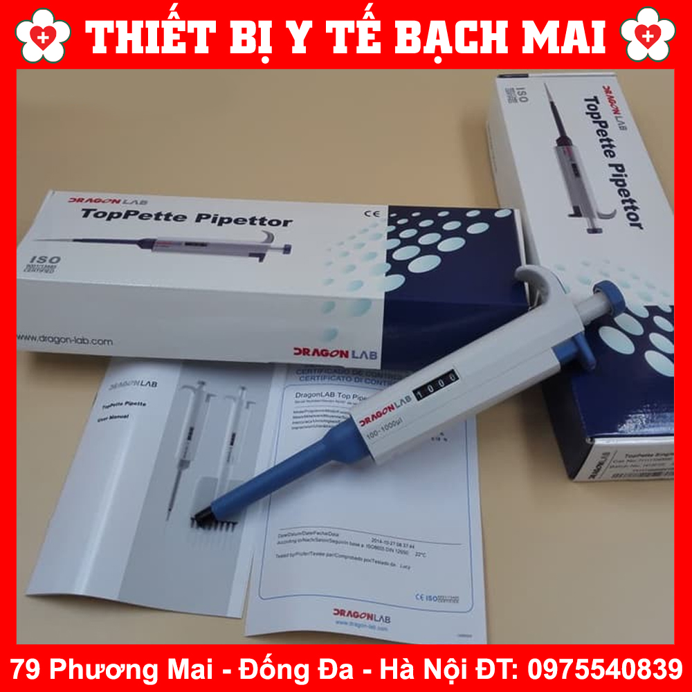 Pipet Tự Động DRAGON LAB - Micropipette