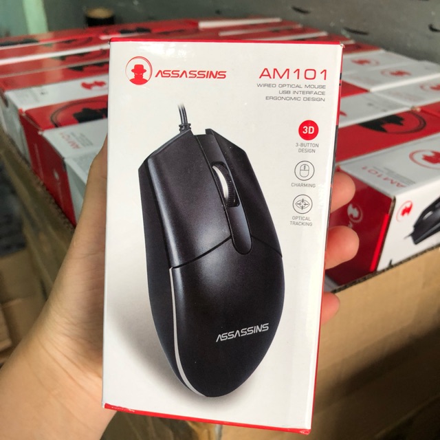 Chuột có dây Assassins AM101 (USB)