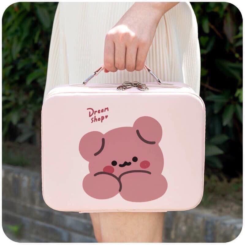 Vali mini đựng đồ trang điểm siêu xinh