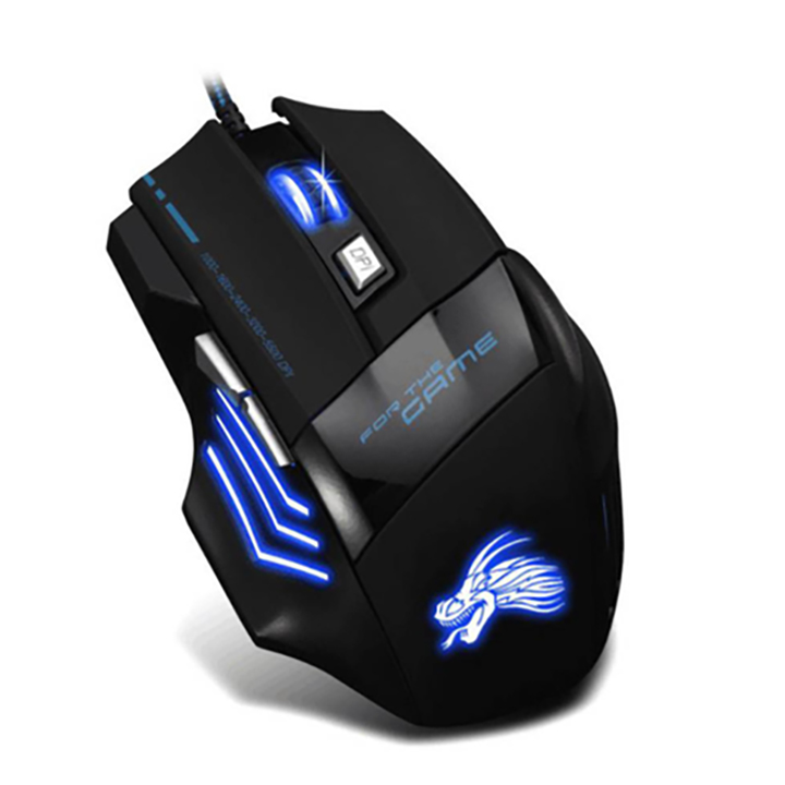 Chuột gaming X3 Led 7 màu, DPI 5500