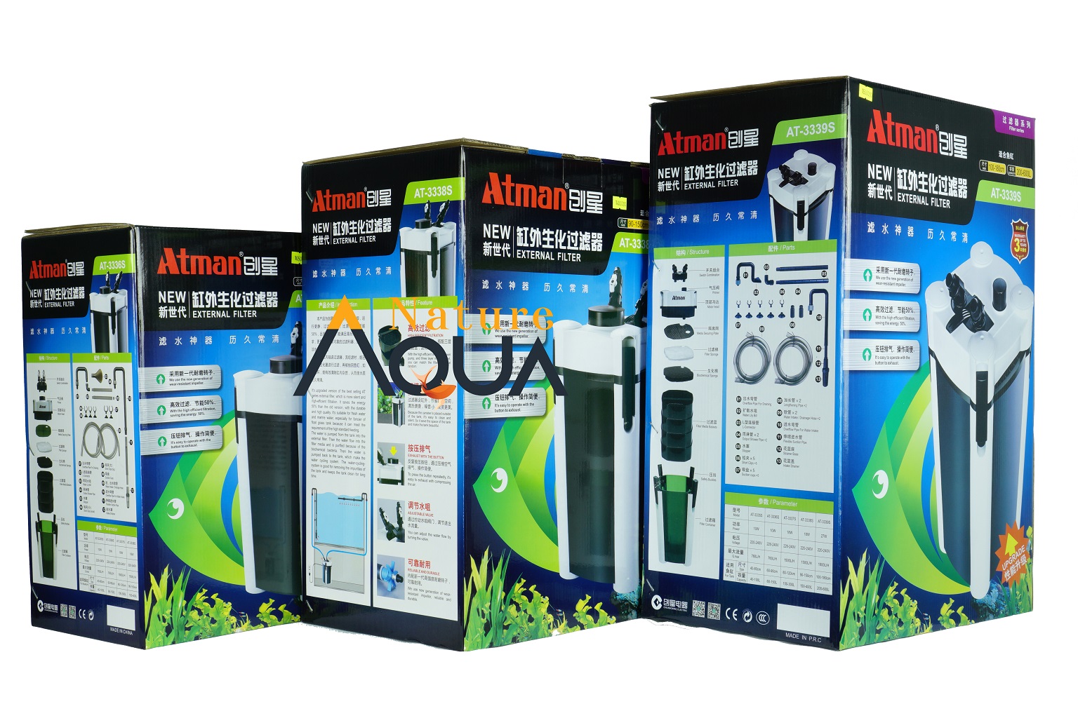 [HCM]Lọc thùng Atman 3339s