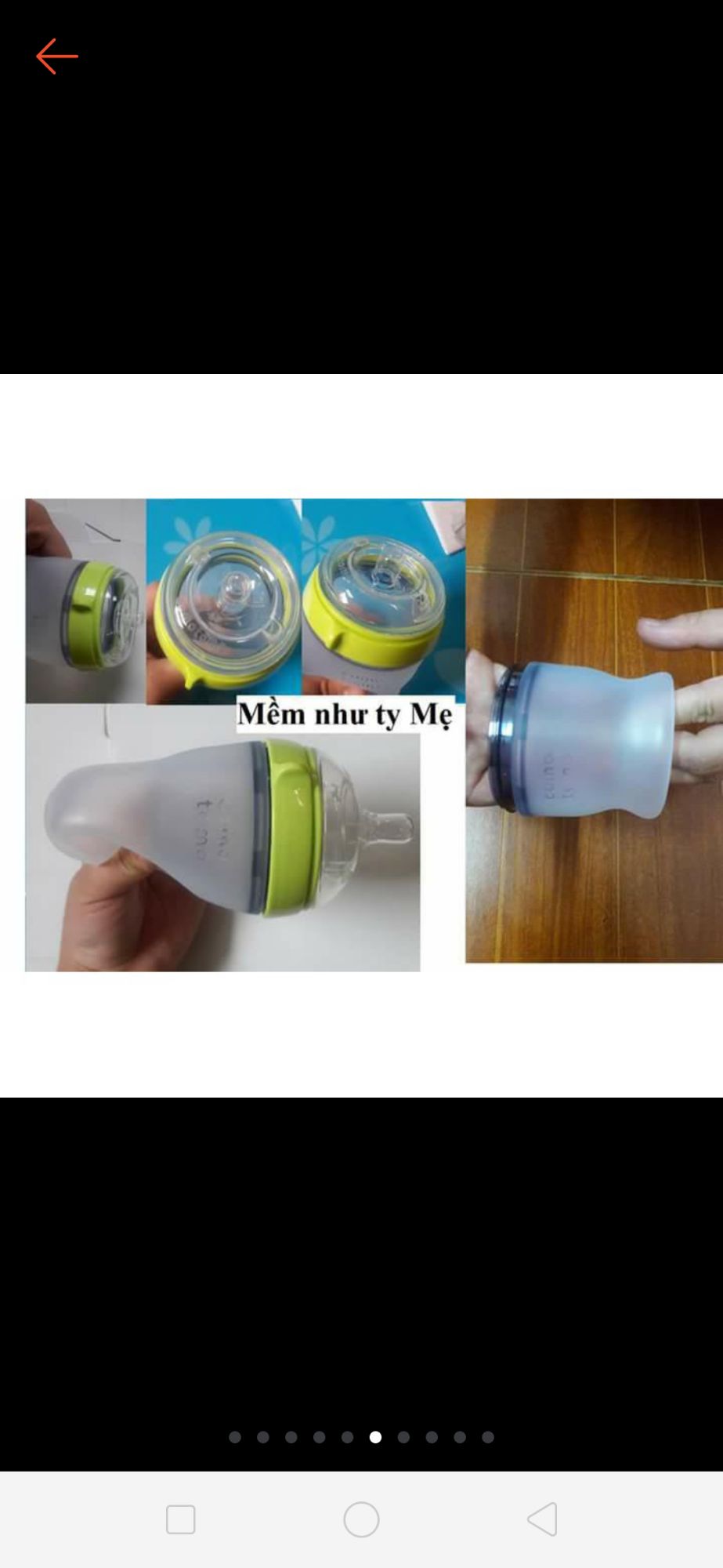 Bình sữa comotomo 250ml núm ti 2 tia (màu xanh/hồng)  [tặng kèm tay cầm]