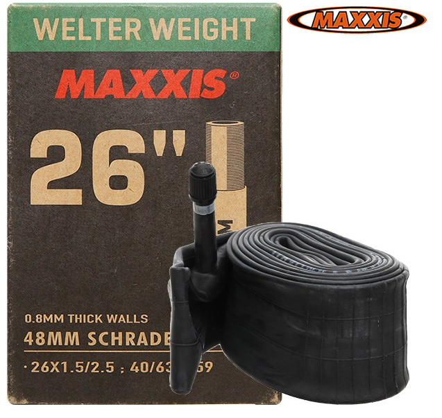 26 inch weight Maxxis welter bicycle inner tube