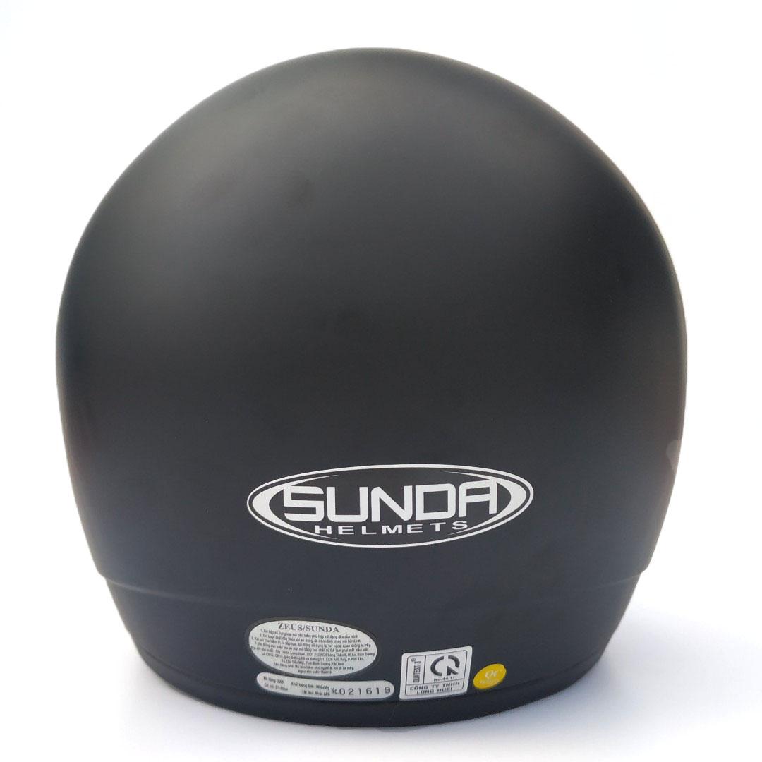 Mũ bảo hiểm fullface Sunda 2000c trơn