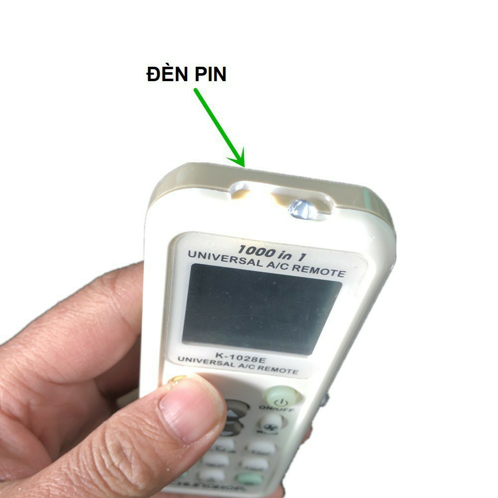 REMOTE MÁY LẠNH ĐA NĂNG UNIVERSAL  K-1028E