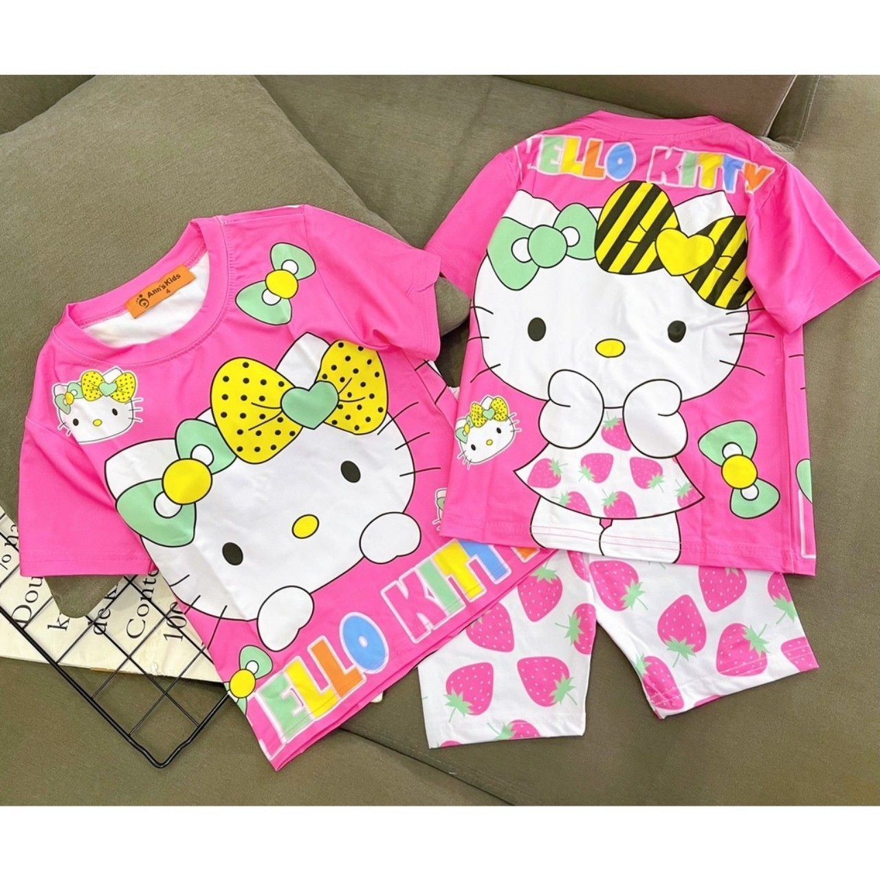 Bộ lửng thun lạnh in 3D cho bé từ 7-18kg