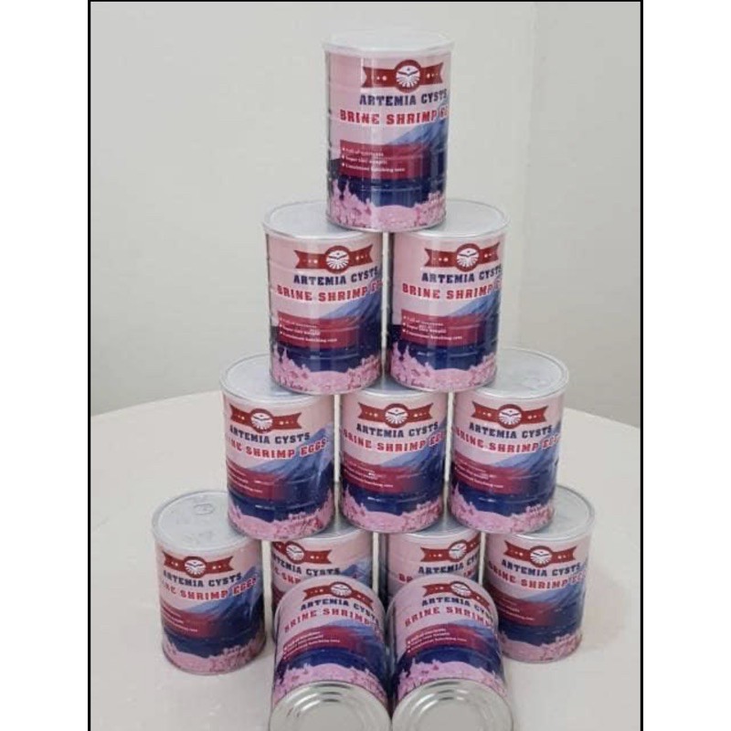 🐠 50gr Trứng Artemia lon hồng tỷ lệ 90%