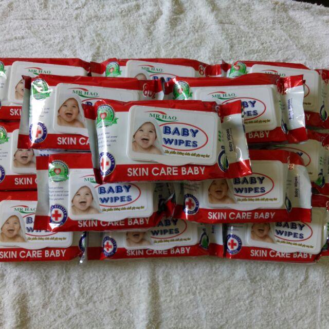 [HCM]Khăn ướt Baby bịch 80 tờ