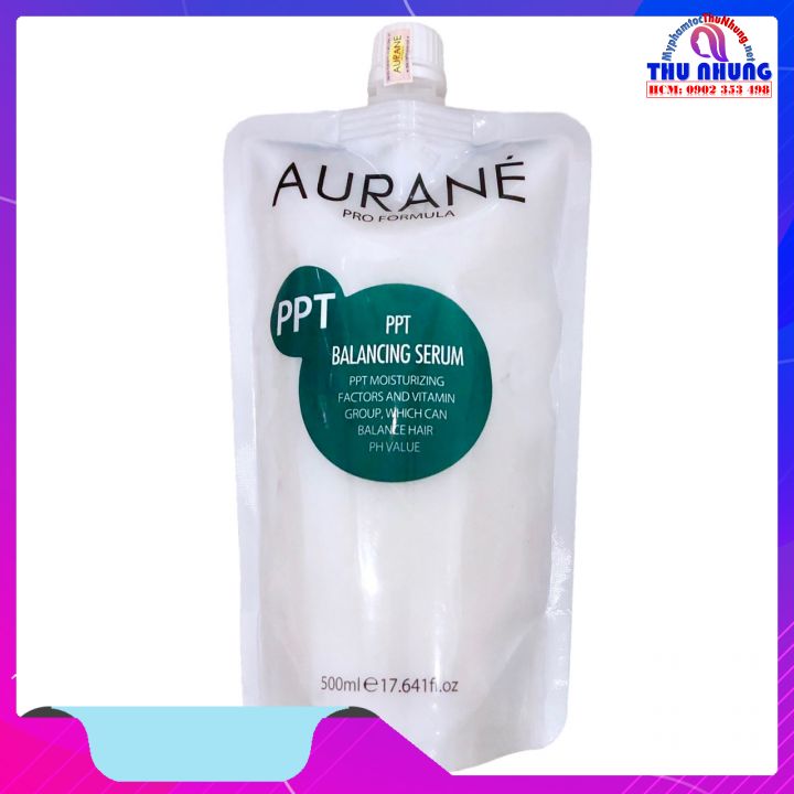 [+Tặng mũ trùm][HCM]Kem hấp hồi phục Enzyme cân bằng PPT Aurane 500ml