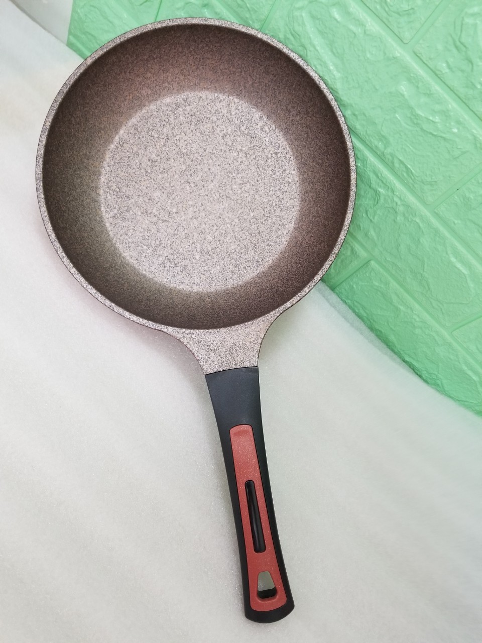 [HCM]CHẢO ĐÁ CHỐNG DÍNH QUEEN ART HÀN QUỐC 24CM