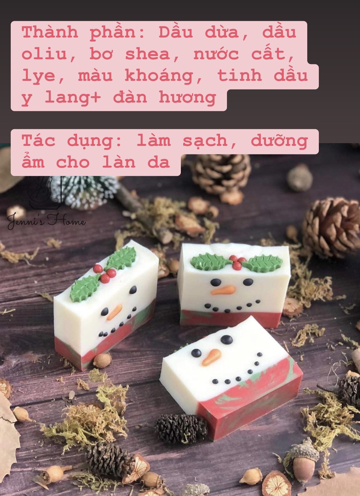 XÀ PHÒNG HANDMADE 100G (TẶNG LƯỚI TẠO BỌT) SALE MẠNH