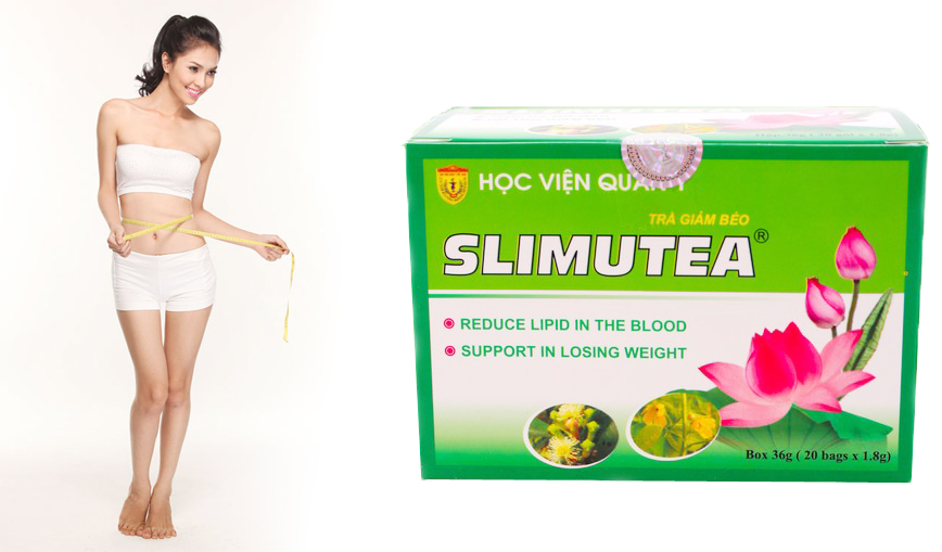 Trà giảm cân Slimutea HVQY (Hộp 20 gói)