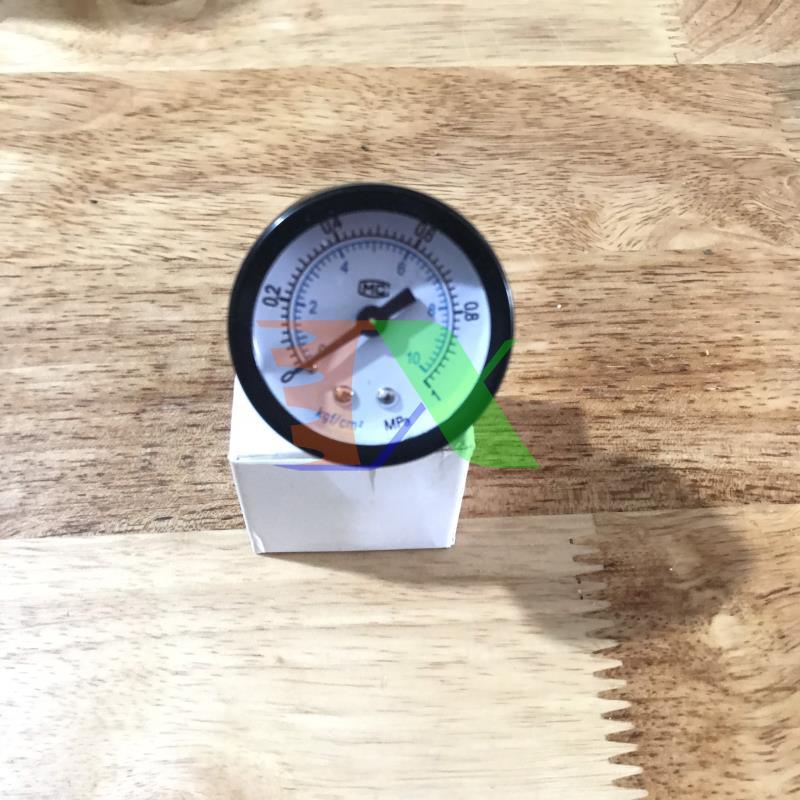 Đồng hồ đo áp suất nước, khí nén, áp kế, van đo áp suất Y40 (1~10 kg / cm2)