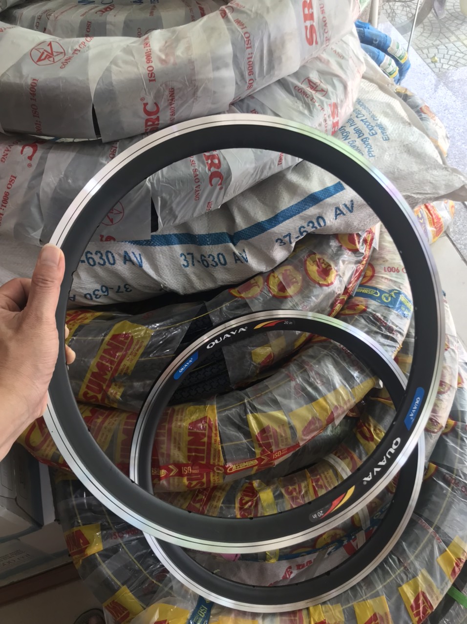 Cặp Vành Nhôm Xe Đạp Size 20 inch / 24 inch / 26 inch Siêu Chắc Chắn