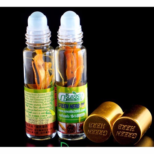 [Đ] Combo 3 chai dầu lăn nhân sâm Thái Lan 8ml/chai