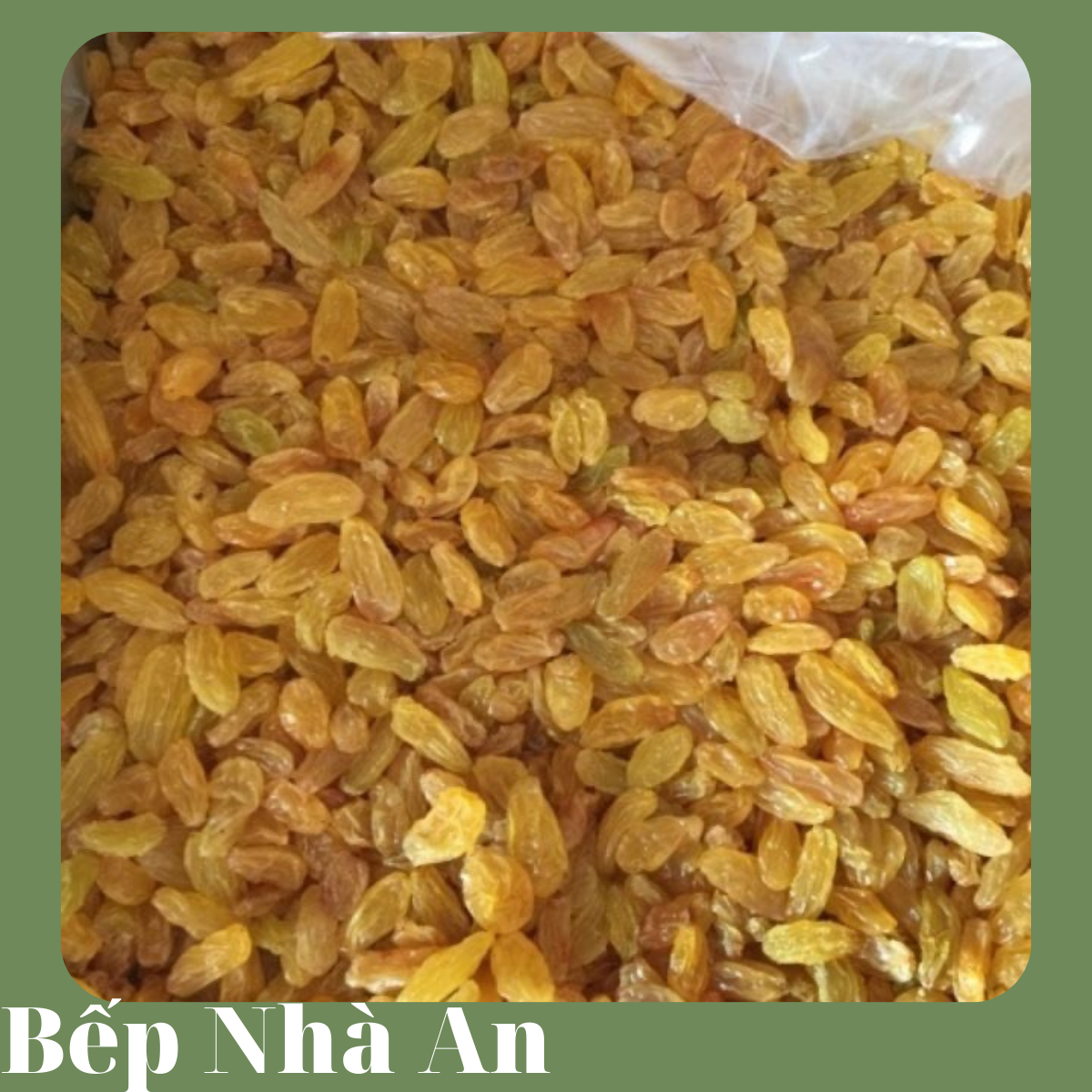 Nho khô Vàng Ấn Độ - 500g