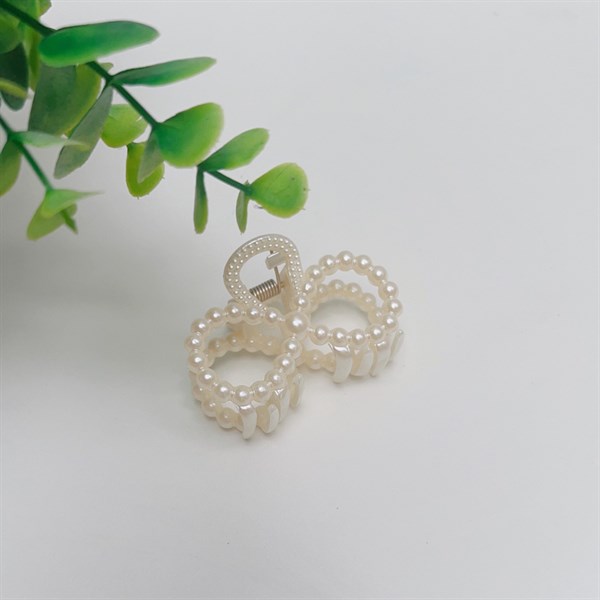 Set 6 kẹp càng cua đính hạt sang chảnh