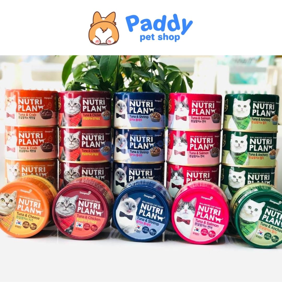 Pate Nutri Plan Mèo Mọi Lứa Tuổi (Lon 160g)