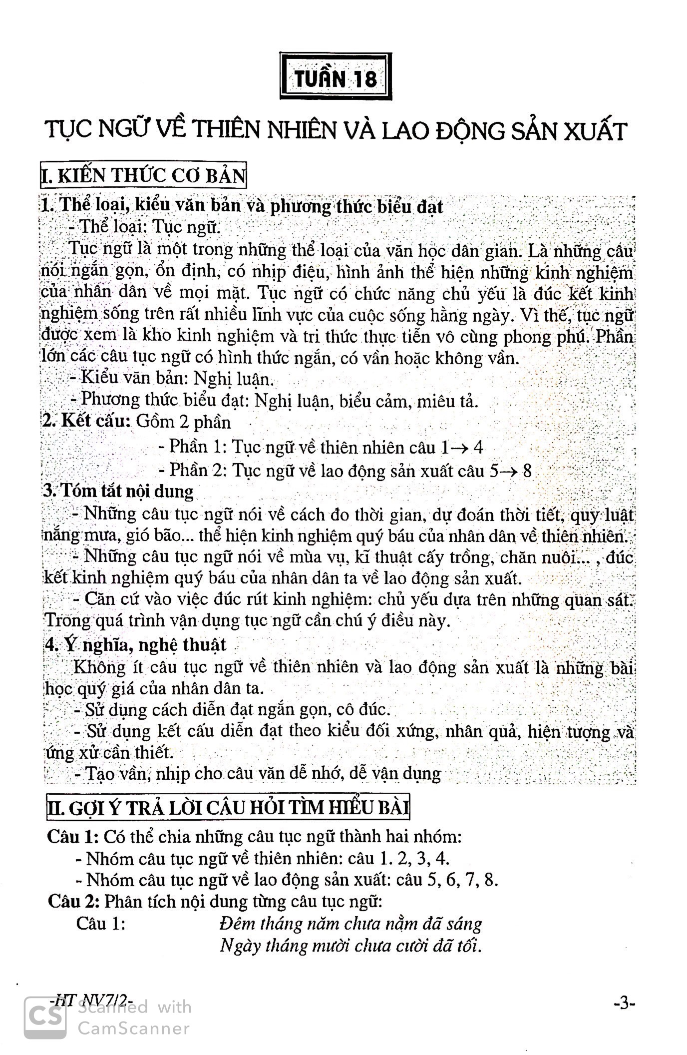 Fahasa - Học Tốt Ngữ Văn 7 - Tập 2