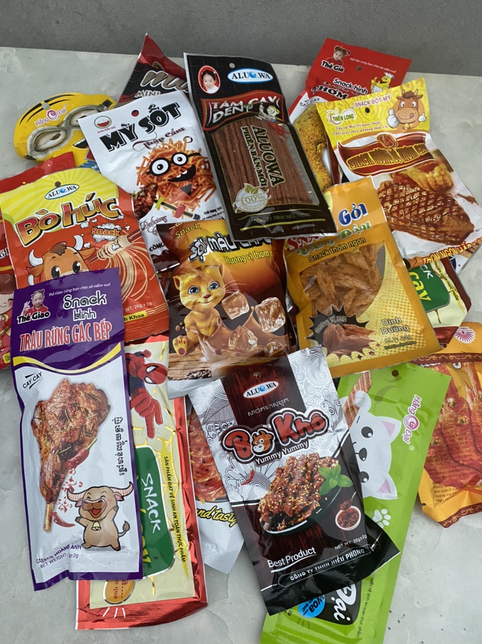 Combo 20 Món Ăn Vặt Mix Nhiều Vị