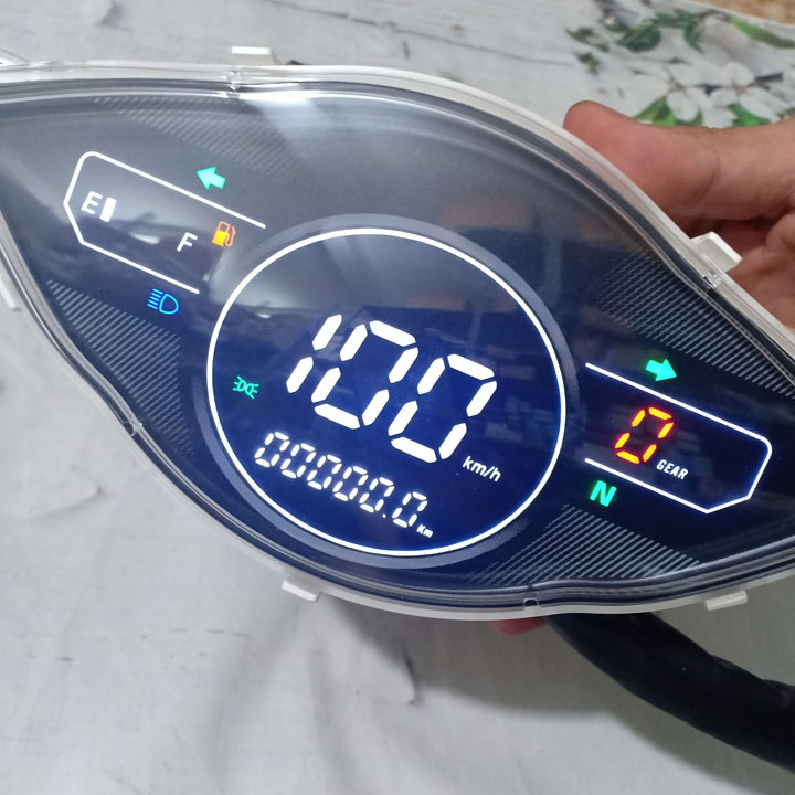 [ÁI CHÀ CHÀ] Đồng hồ điện tử  kiểu dáng 2020 xe Wave alpha - Wave rs - Wave s100