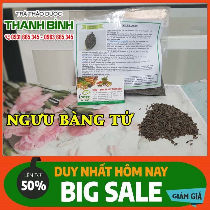 Ngưu bàng tử 100g - hàng công ty 100% tự nhiên