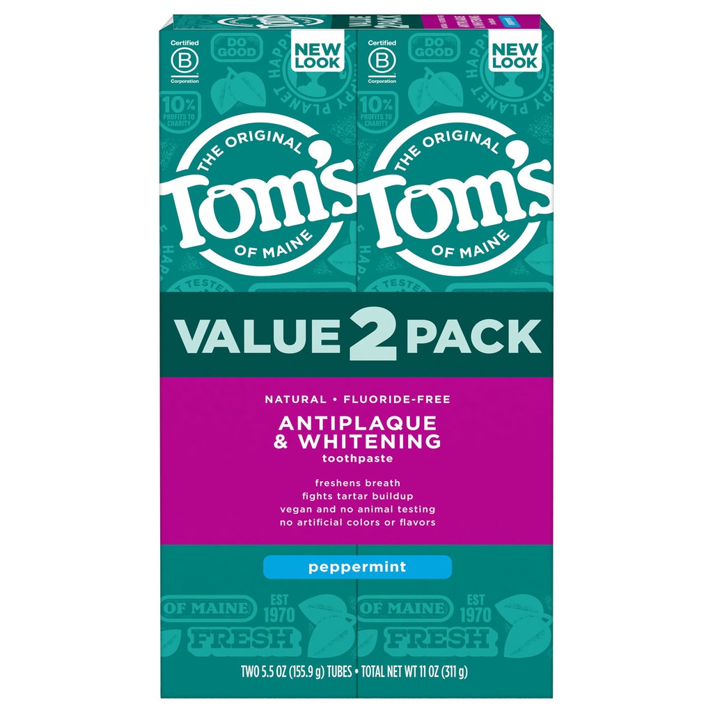 Kem đánh răng hữu cơ Tom's 156g