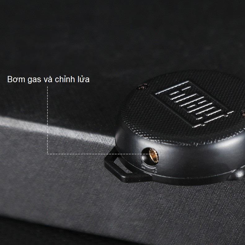 Bật lửa gas móc khóa hình Chảo PUBG ( kim loại )