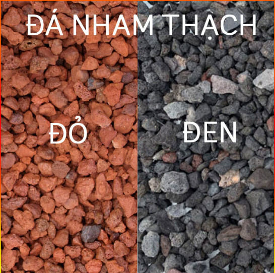 1kg red/black lava rock spreader, plant lotus, cactus, bonsai, aquarium...