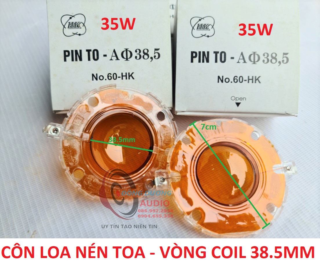 Côn loa nén toa các loại - giá 1 cái - coil loa phóng thanh