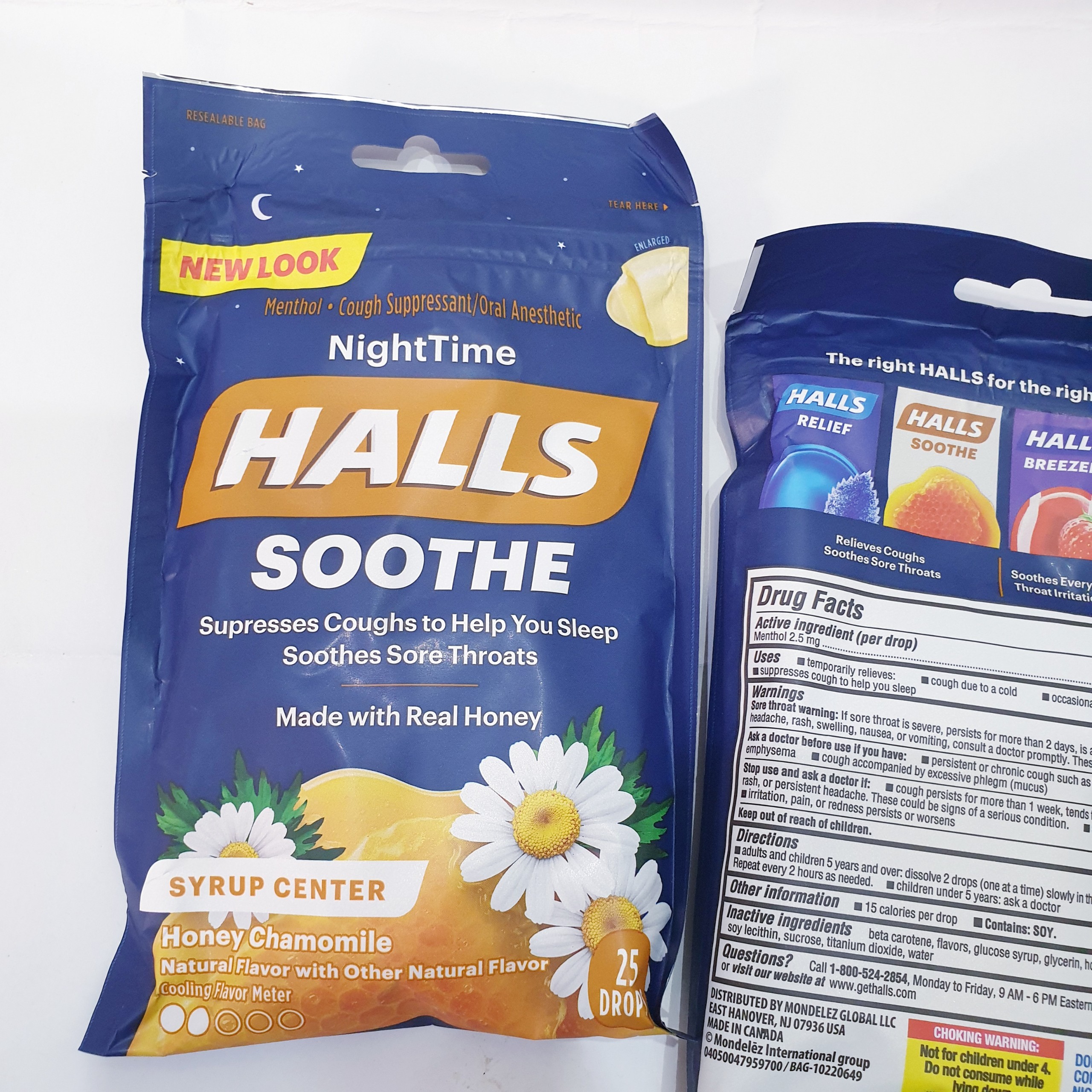 Kẹo Halls mật ong vanilla- 30 viên