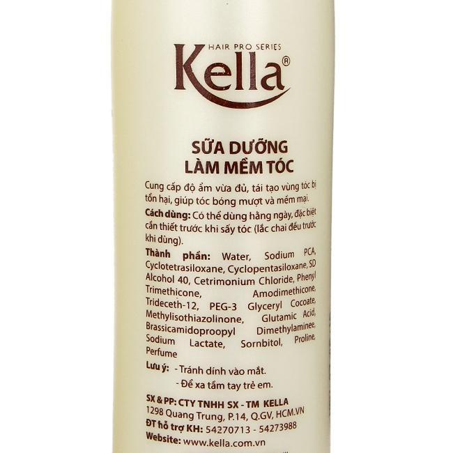xịt dưỡng tóc kella 250ml