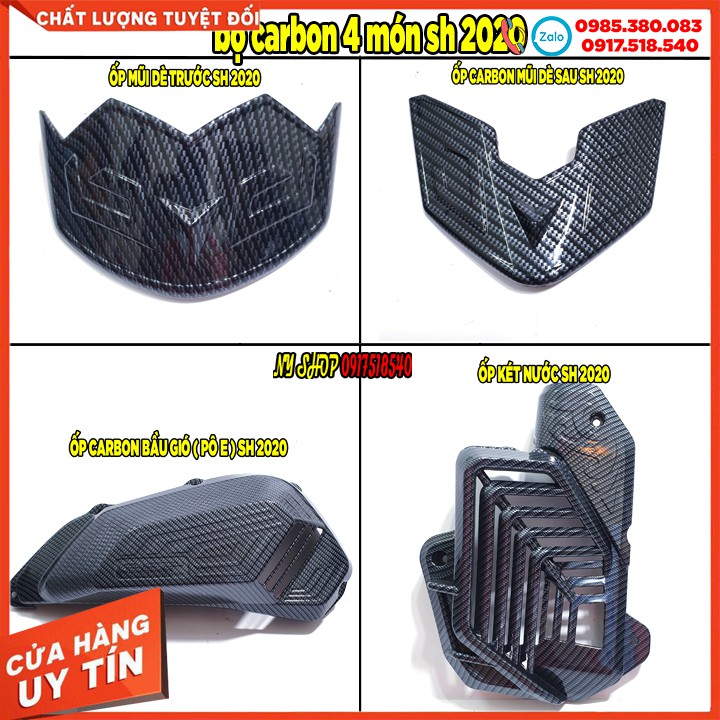 ỐP SƠN CARBON SH 2021-2020 11 MÓN ( LƯU Ý GIÁ LẺ TỪNG MÓN)