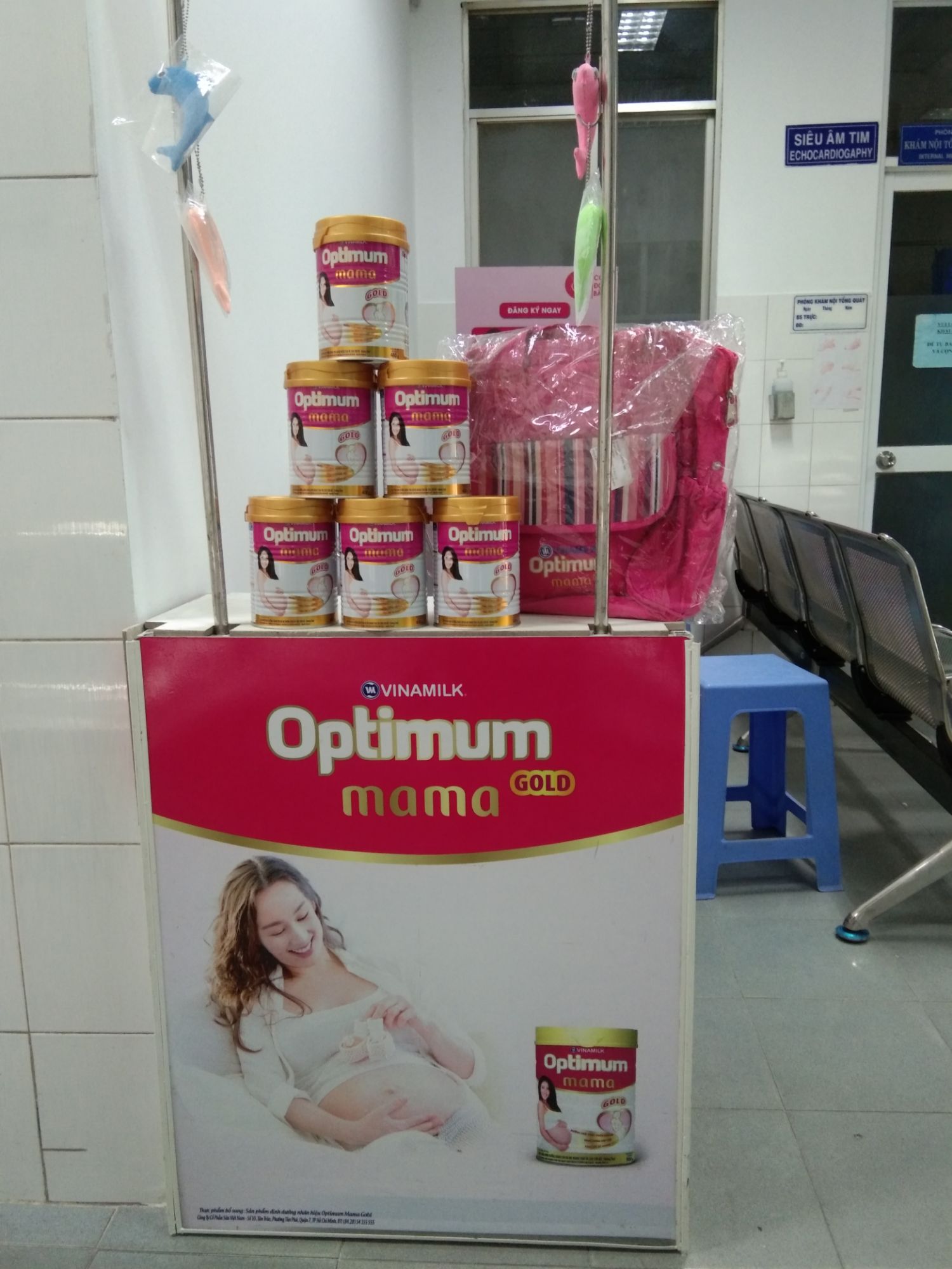 [HCM]Sữa bầu Optimum Mama Gold lon 400g