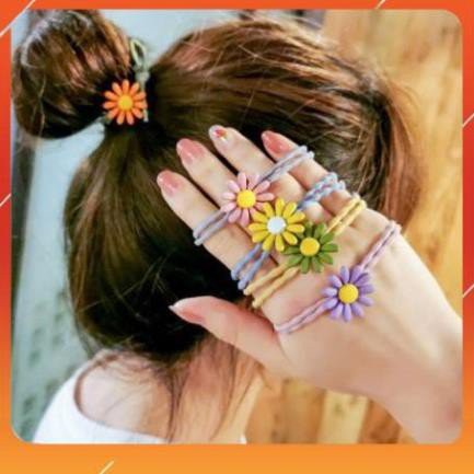 Dây Chun Buộc Tóc Hoa Cúc Họa Mi