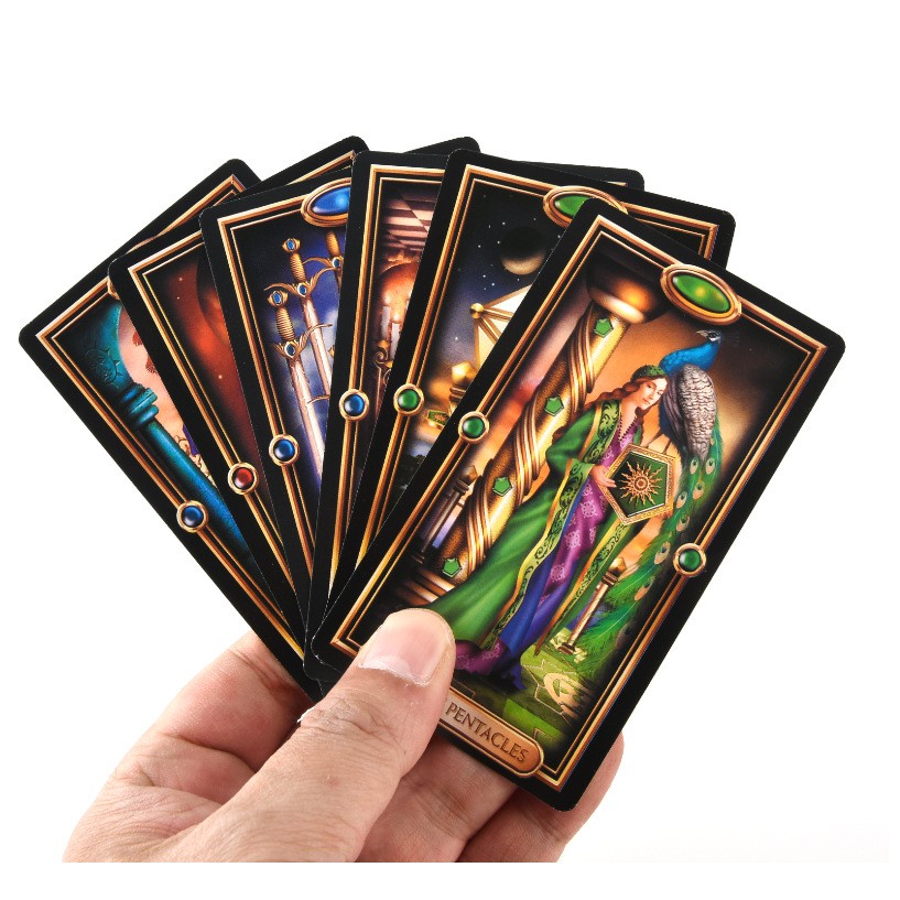 Bộ Bài The Gilded Tarot H8 New Cao Cấp