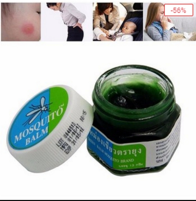 Combo 2 Lọ Dầu Thoa Trị Muỗi Đốt An Toàn Chuẩn Thái Lan