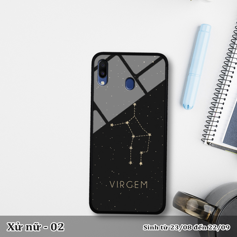 Ốp kính SAMSUNG M30 in cung hoàng đạo